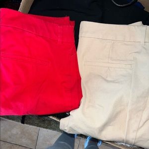 Two pairs of old navy pixie pants